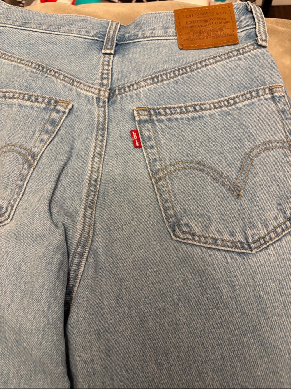 Women’s Levi's Light Blue ‘High Loose’ Wide-Leg Jeans